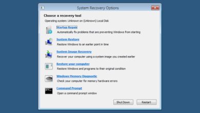 system recovery